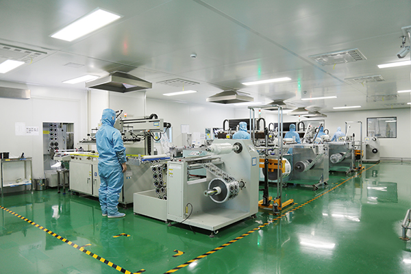 Full automatic Silk screen printing workshop